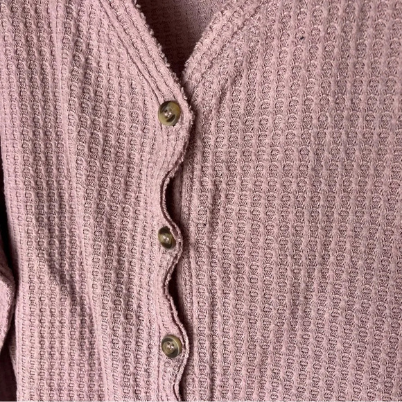Urban Outfitters Out from‎ Under Jojo Waffle Knit Top Cardigan Small - Picture 6 of 8
